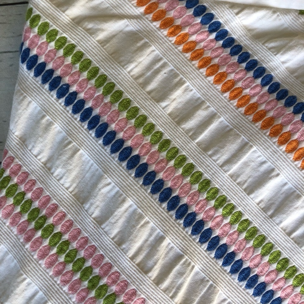 Talbots Size 4 Petite A-Line Multi Color Skirt - image 2